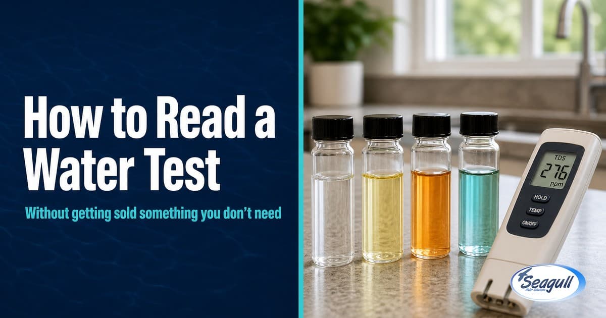 How to Read a Water Test Without Getting Sold Something You Do Not Need
