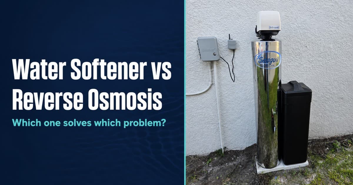 Water Softener vs Reverse Osmosis: Which One Solves Which Problem?